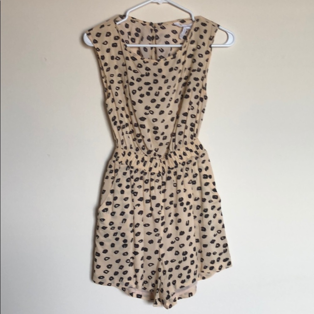 Cheetah romper